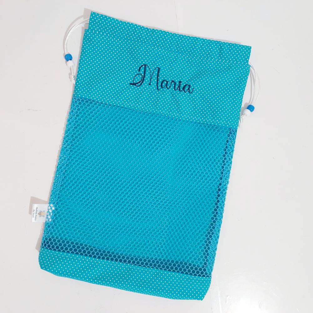 Porta Sapatilhas de Ballet Poa com Visor e Nome