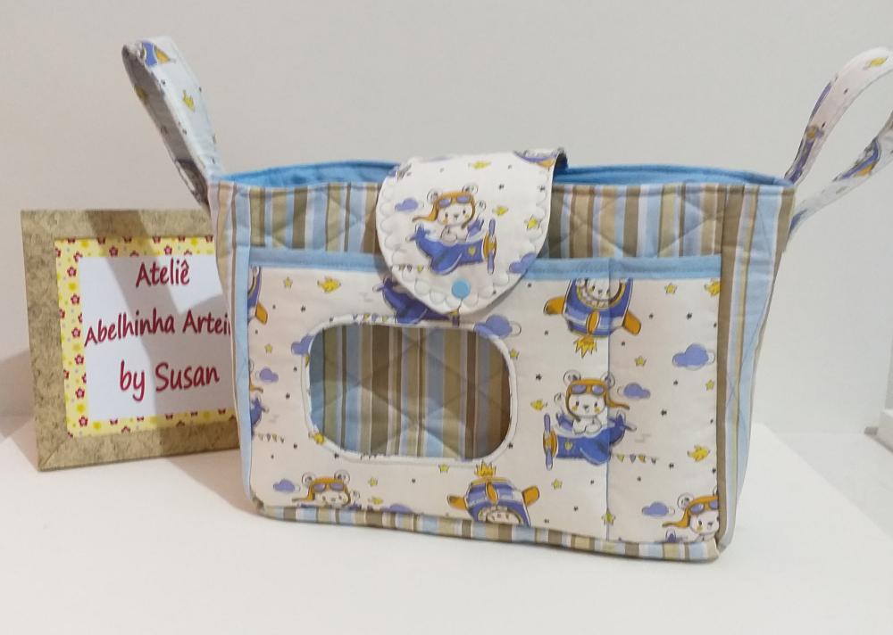 Bolsa organizadora para carrinho de bebê