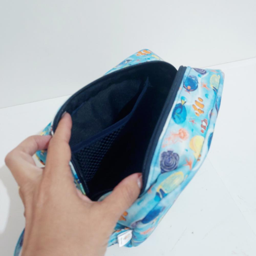 Bolsa do Bebê Lenço Umedecido e Acessórios