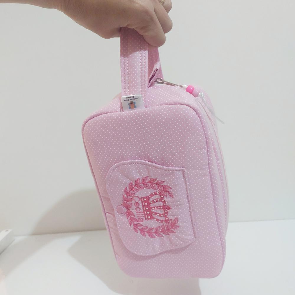Bolsa do Bebê Lenço Umedecido e Acessórios