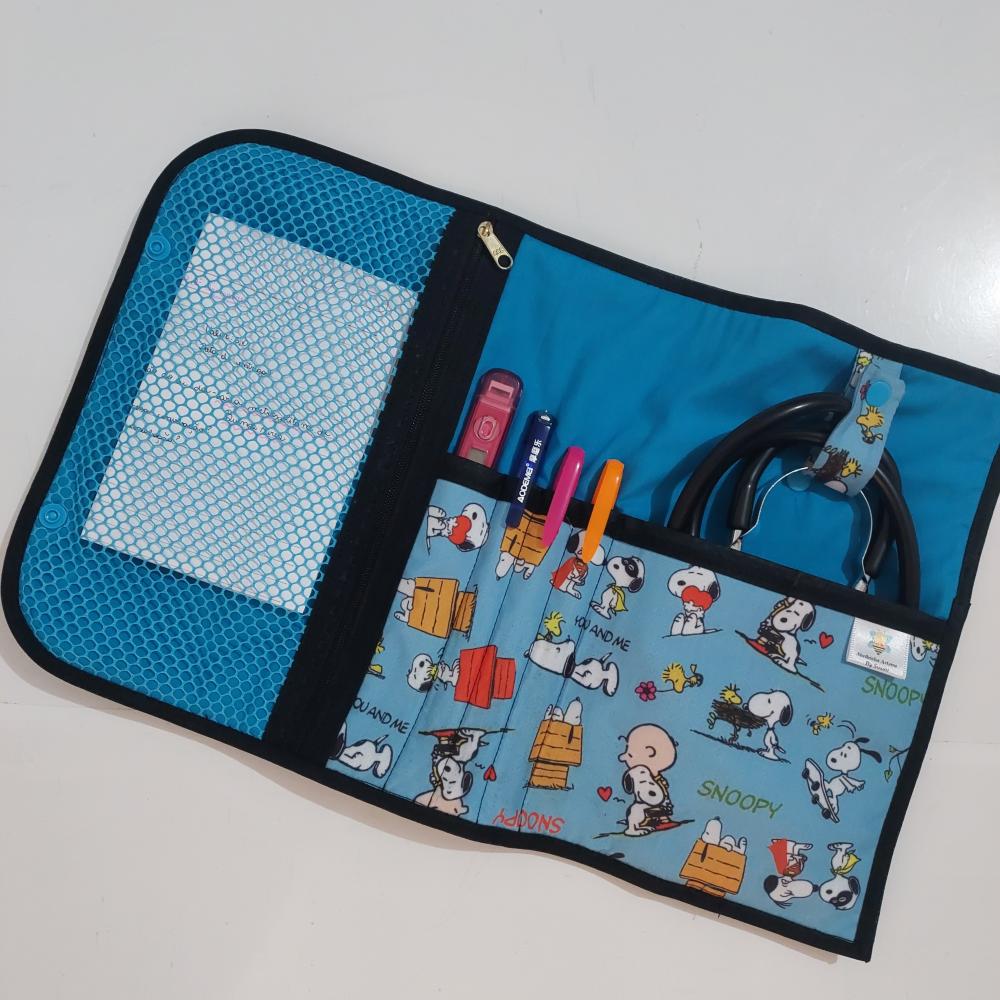 Porta estetoscópio necessaire enfermagem