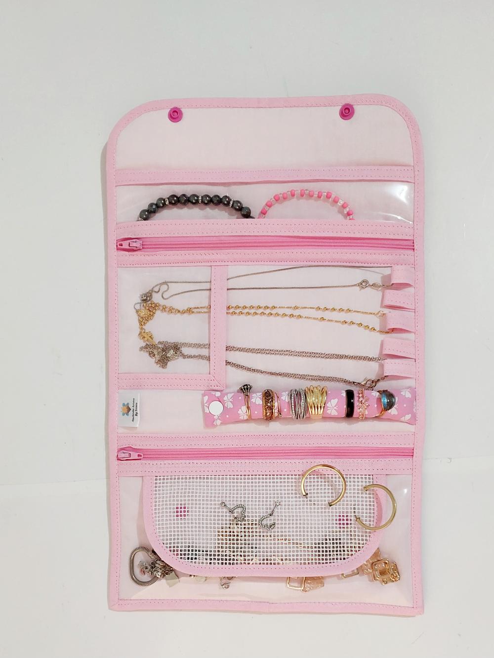 Porta Bijuteria Anel, Brinco, Pulseira, Correntes