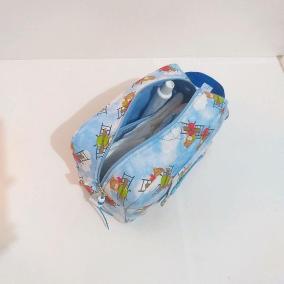 Bolsa do bebê lenço umedecido e acessórios