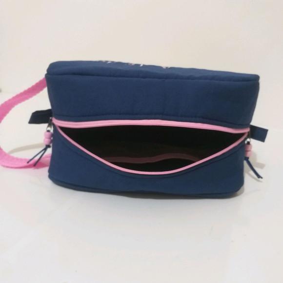 Bolsa do bebê lenço umedecido e acessórios