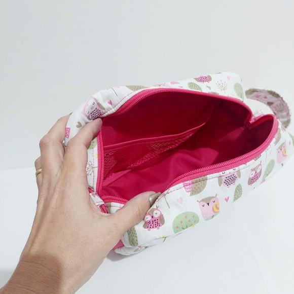 Bolsa do Bebê Lenço Umedecido e Acessórios