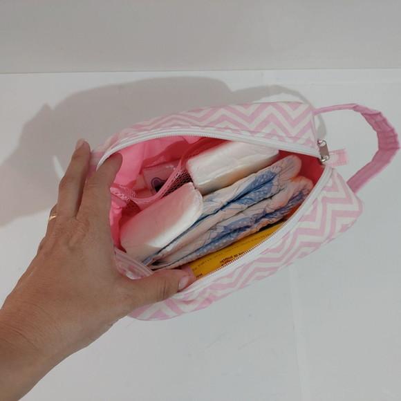 Bolsa do Bebê Lenço Umedecido e Acessórios