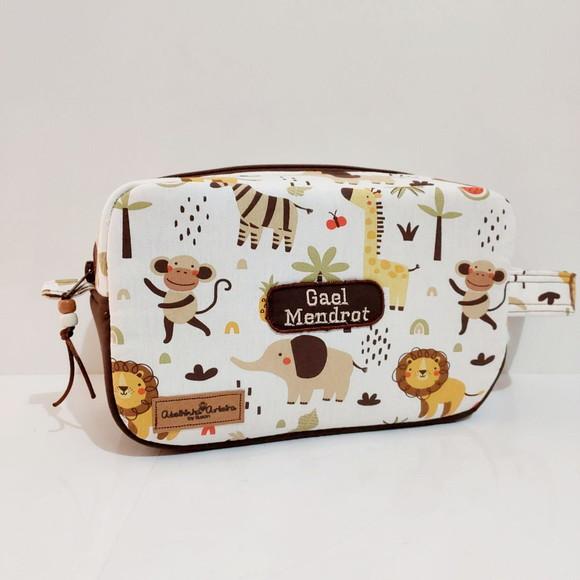 Bolsa do Bebê Lenço Umedecido e Acessórios