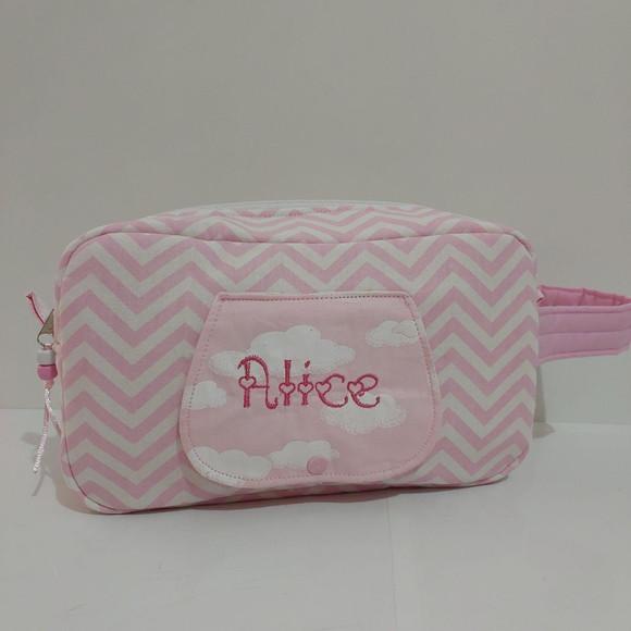 Bolsa do Bebê Lenço Umedecido e Acessórios