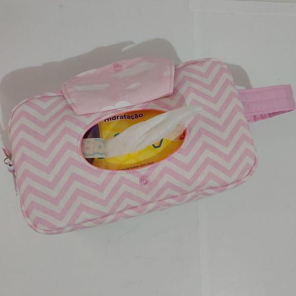 Bolsa do Bebê Lenço Umedecido e Acessórios
