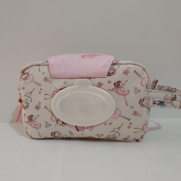 Bolsa Do Bebê Lenço Umedecido E Acessórios Bailarina
