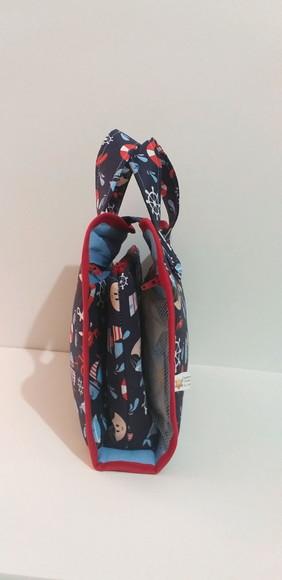 Bolsa higiene do bebê lenço fralda pomada