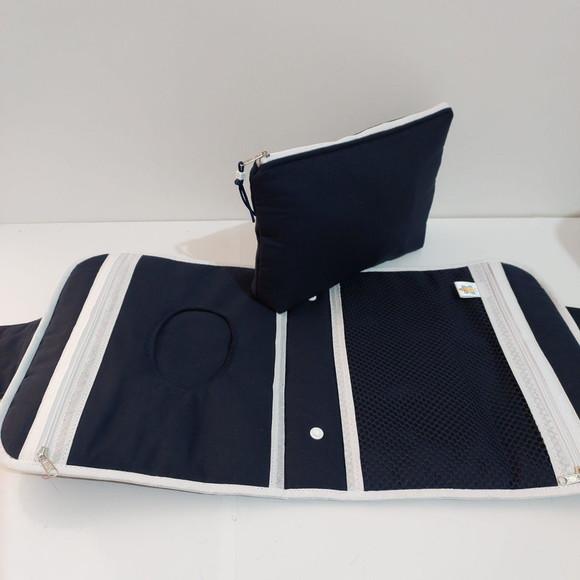 Bolsa Higiene Do Bebê Lenço Fralda Pomada