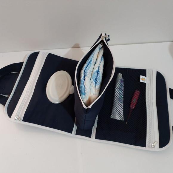Bolsa Higiene Do Bebê Lenço Fralda Pomada