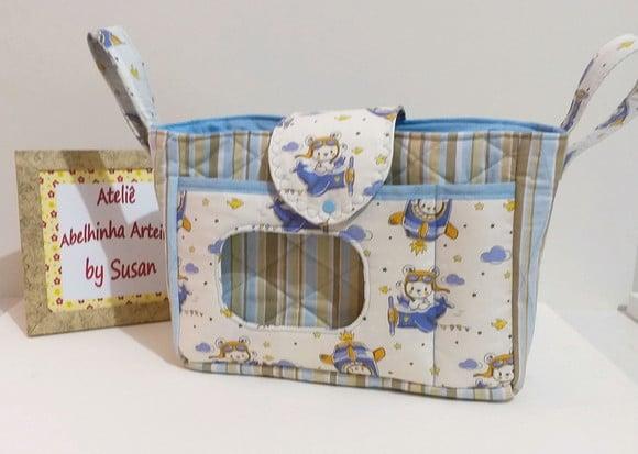 Bolsa organizadora para carrinho de bebê