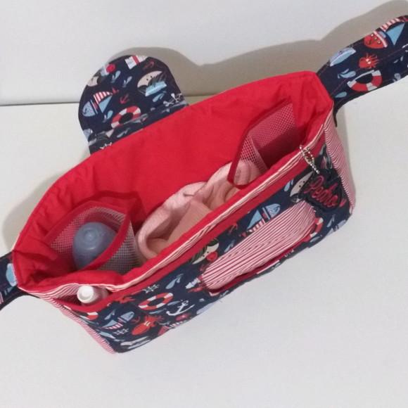 Bolsa organizadora para carrinho de bebê