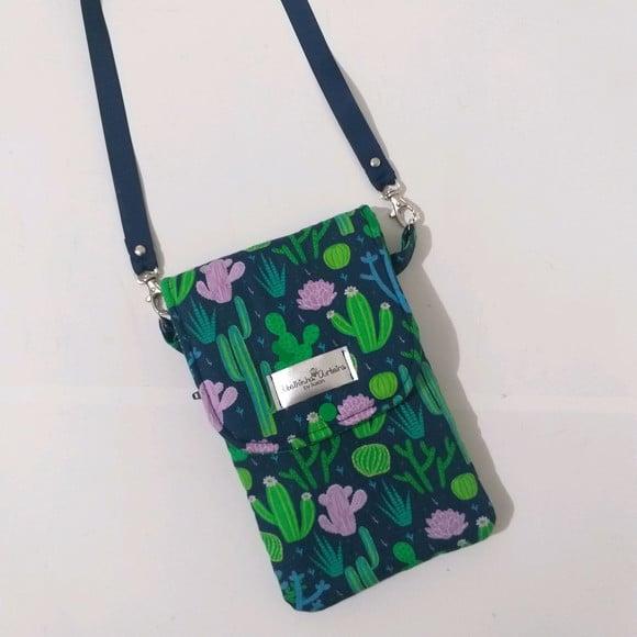 Bolsa Paulinha a tira colo porta celular