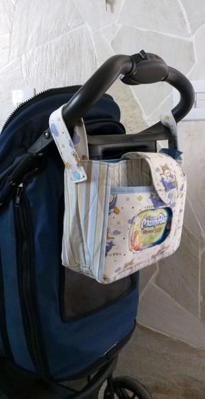 Bolsa organizadora para carrinho de bebê