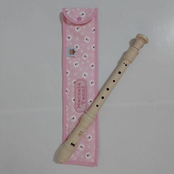 Capa para Flauta Doce Porta Flauta