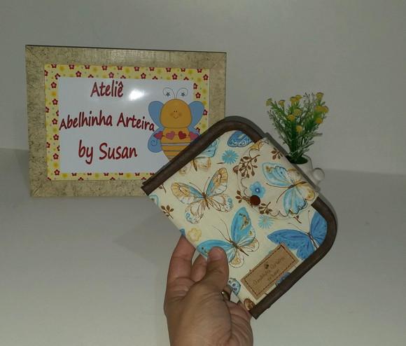 Carteira com divisorias pra cartão