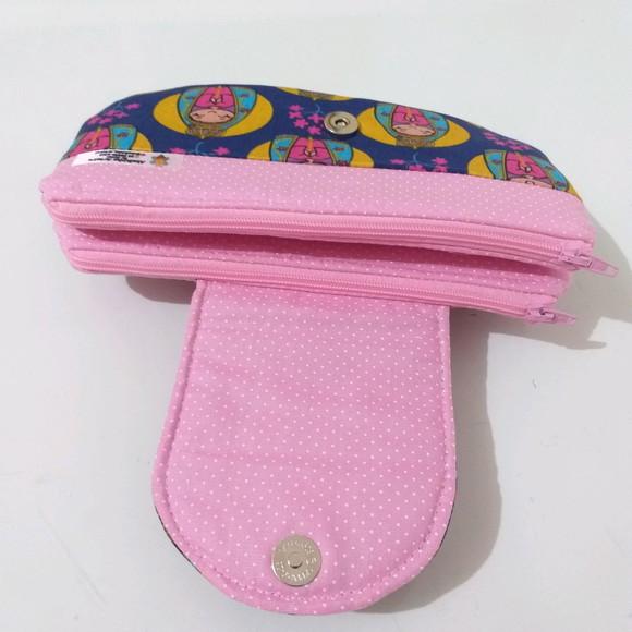 Carteira dupla 2 bolsos Poly