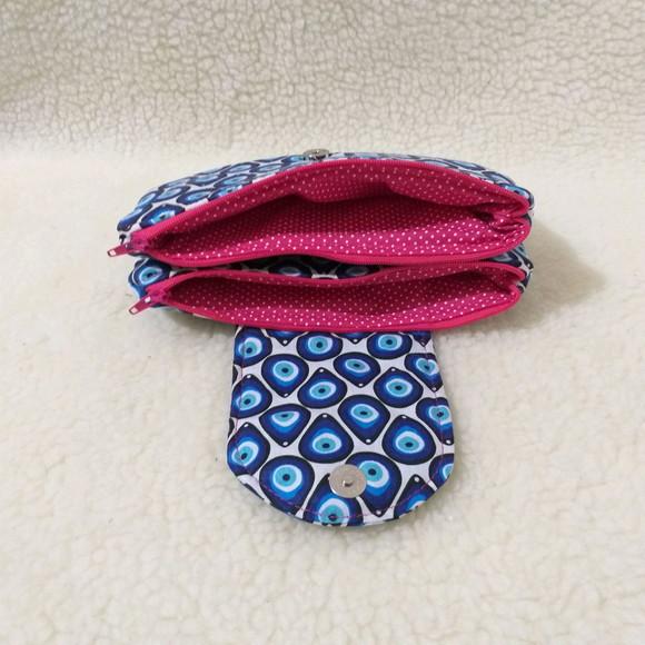 Carteira dupla 2 bolsos Poly