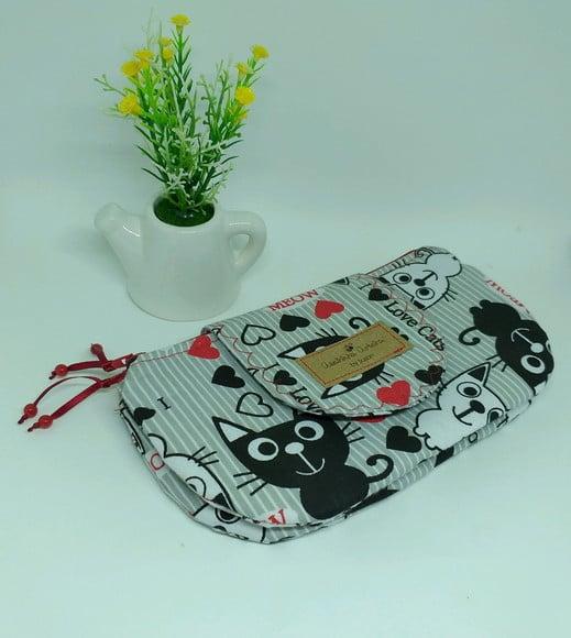 Carteira dupla 2 bolsos Poly