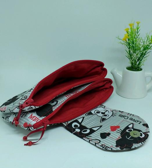 Carteira dupla 2 bolsos Poly