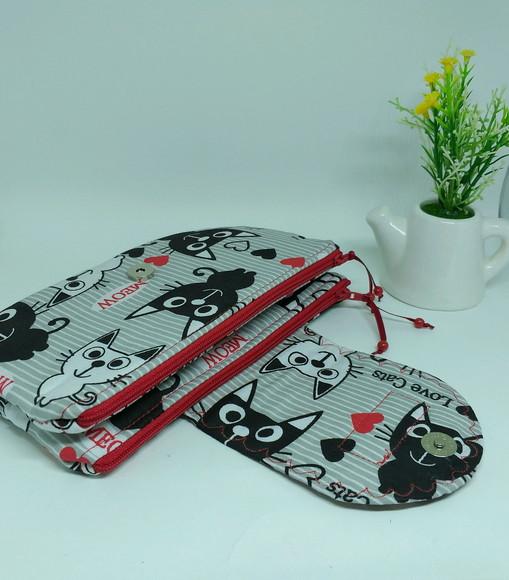 Carteira dupla 2 bolsos Poly