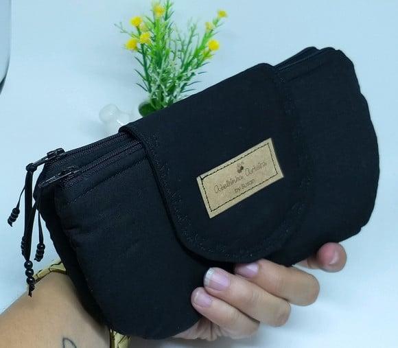 Carteira dupla 2 bolsos Poly
