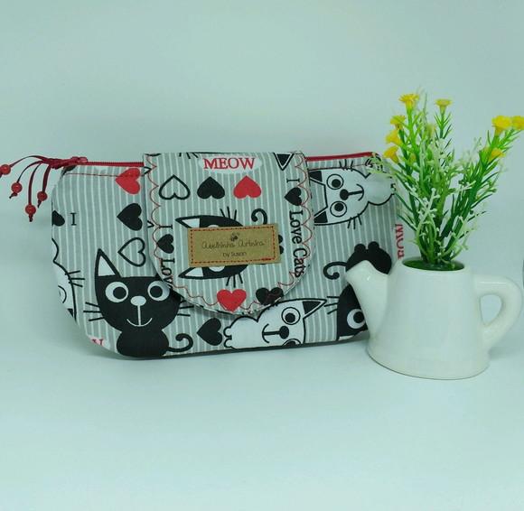 Carteira dupla 2 bolsos Poly