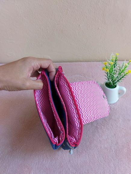 Carteira dupla 2 bolsos Poly