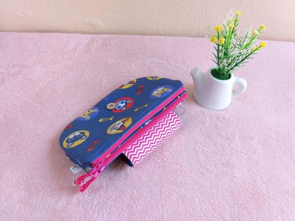 Carteira dupla 2 bolsos Poly