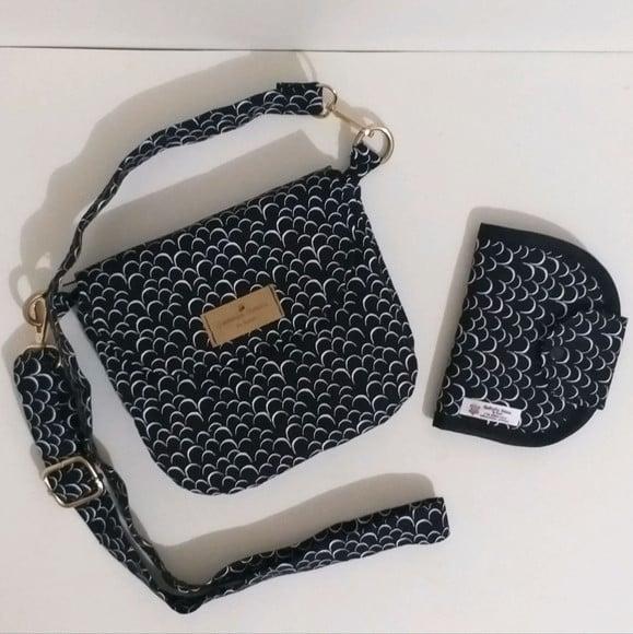 Kit bolsa e carteira compacta