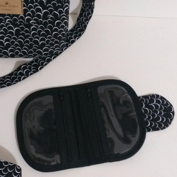 Kit bolsa e carteira compacta
