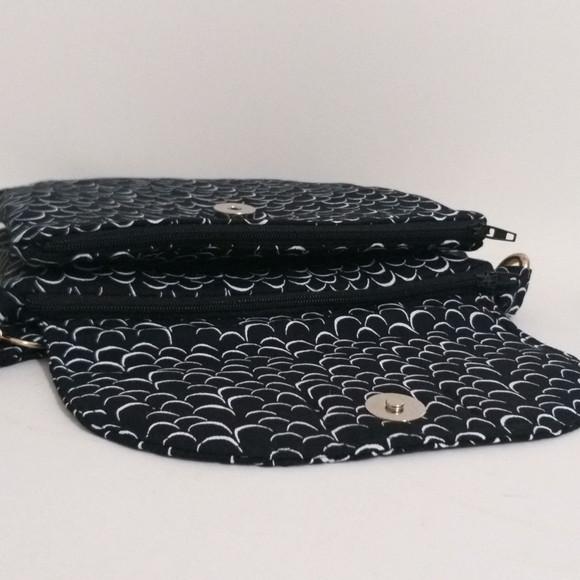 Kit bolsa e carteira compacta