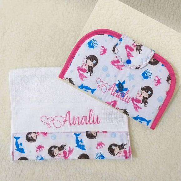 Kit Higiene Dental Bucal Personalizado com Toalha