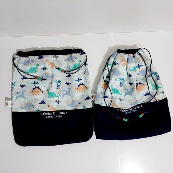 Kit Saquinho Roupa Suja e Roupa Limpa