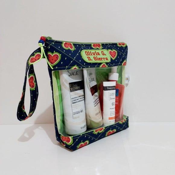 Necessaire com Visor Hora do Banho