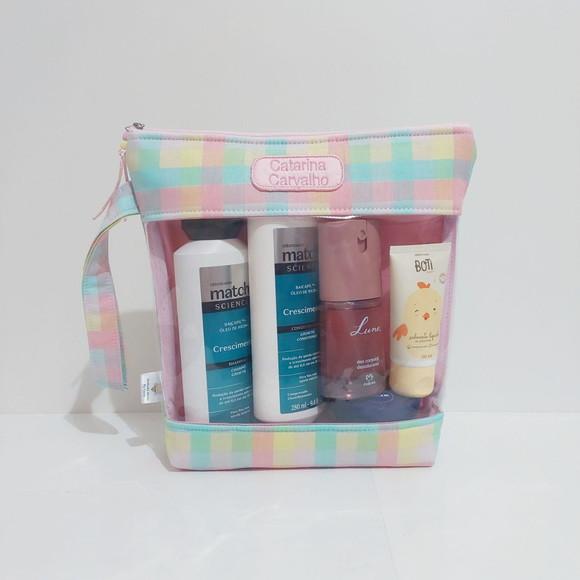 Necessaire com Visor Hora do Banho