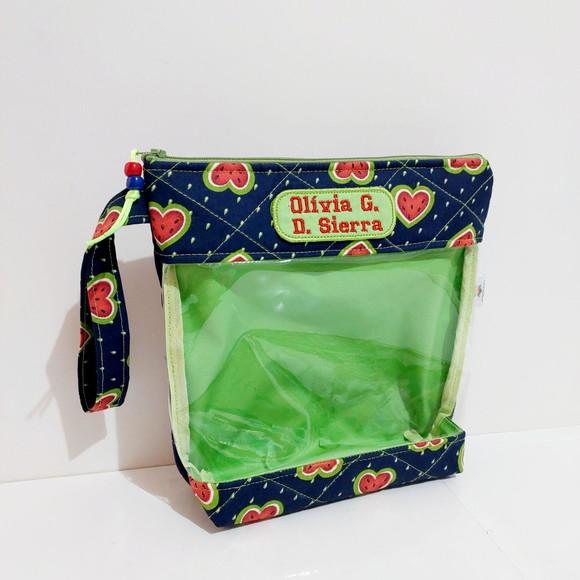 Necessaire com Visor Hora do Banho