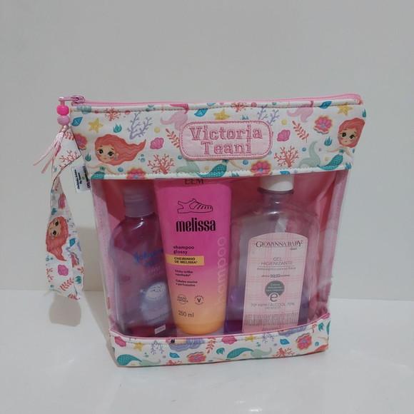 Necessaire com Visor Hora do Banho