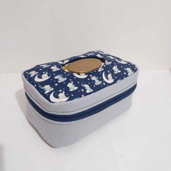 Necessaire Porta Fraldas Lenço Higiene do Bebê