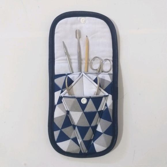 Porta alicate kit manicure