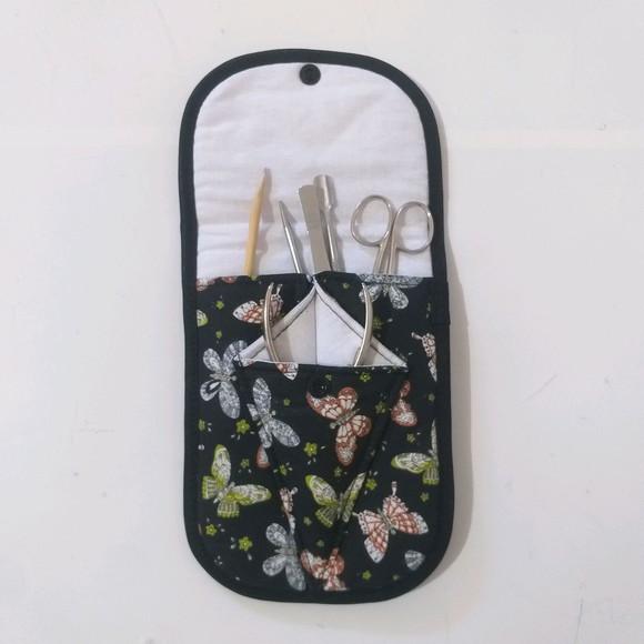 Porta alicate kit manicure