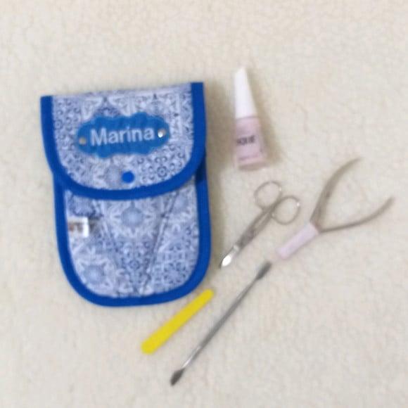 Porta alicate kit manicure