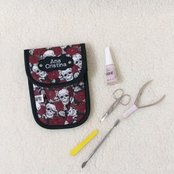 Porta alicate kit manicure