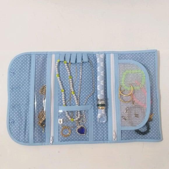 Porta bijuteria anel, brinco, pulseira, correntes