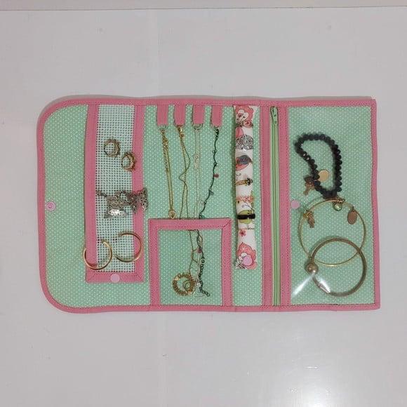 Porta Bijuteria Anel, Brinco, Pulseira, Correntes