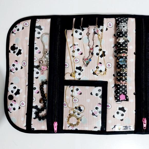 Porta Bijuteria Anel, Brinco, Pulseira, Correntes