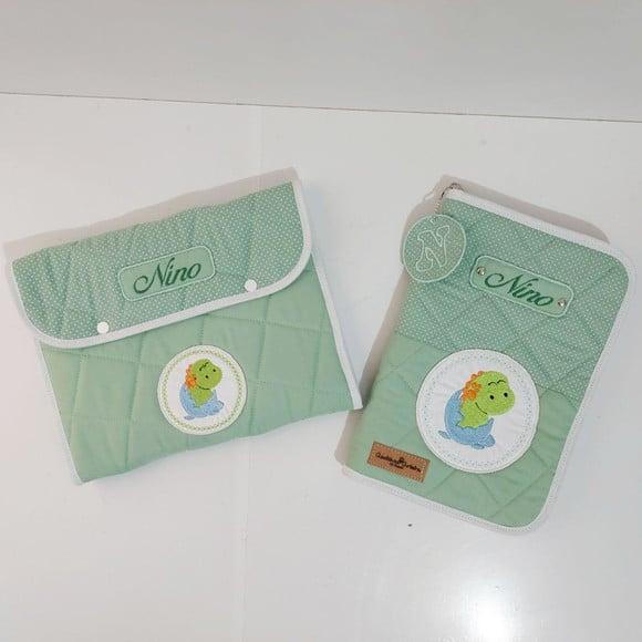 Porta Capa de Vacina e Porta Higiene do Bebê